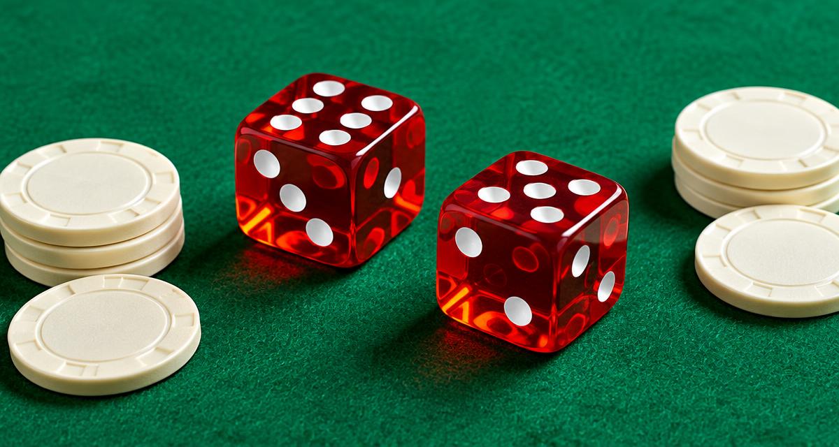 Illustrazione editoriale: Craps